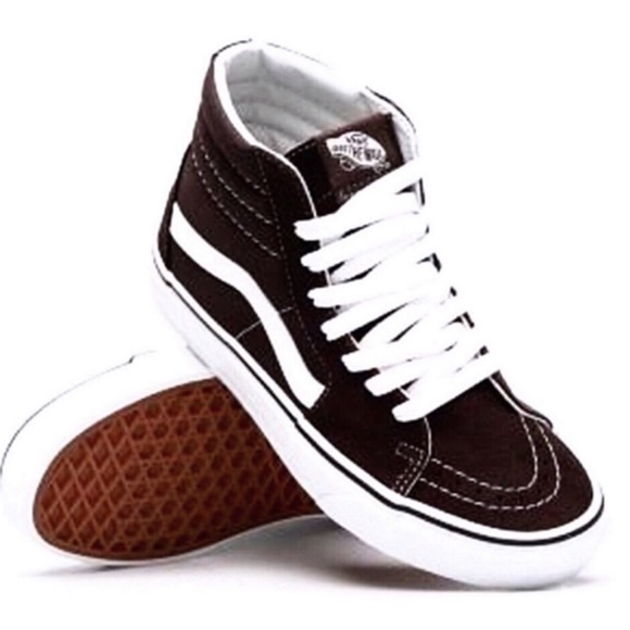 Vans Shoes - NWT 5 Star Vans SK8 Choc Torte Suede Hi Skate